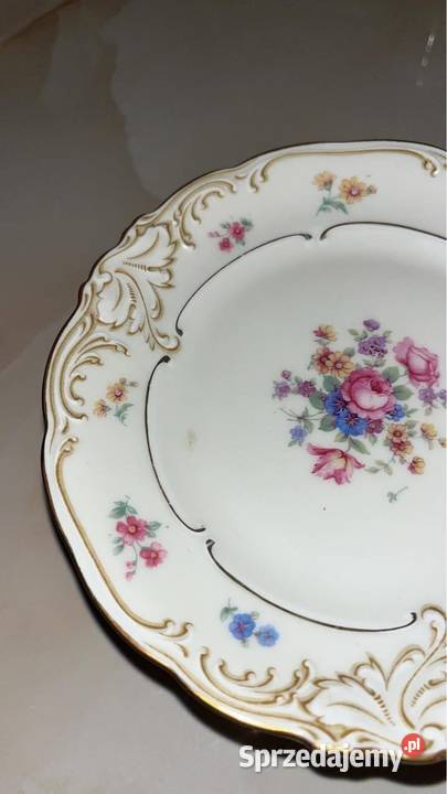 Talerzyk deserowy KPM Friederike Carl Krister Gdańsk