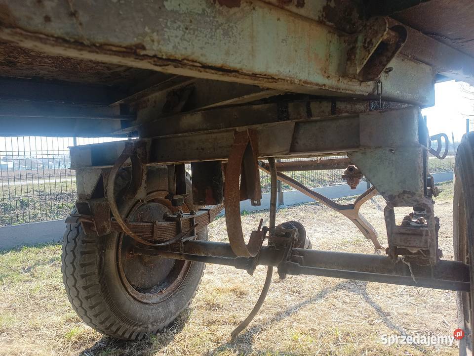 Przyczepa rolnicza dwuosiowa wywrotka Przyczepy rolnicze Łubnice