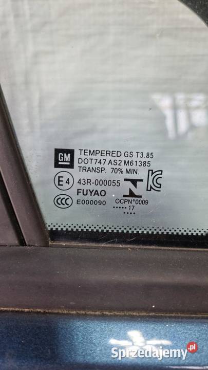 OPEL ASTRA K V Z22S DRZWI PRAWE PRZÓD KOMPLETNE