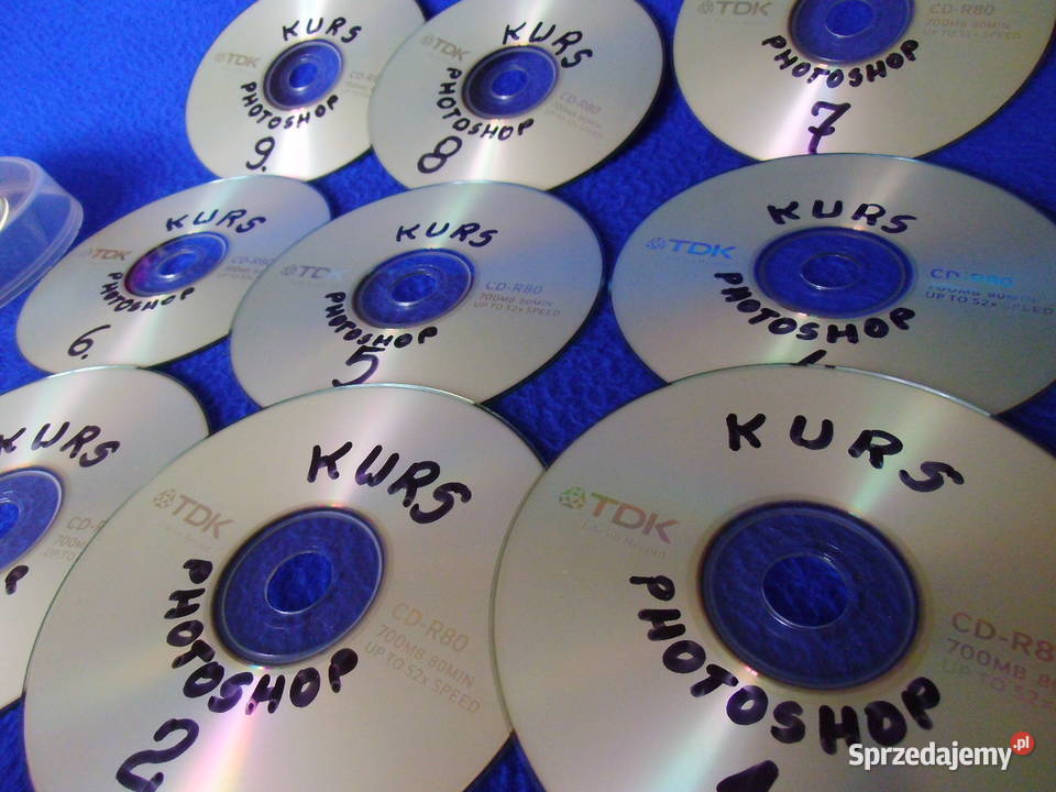 KURS PHOTOSHOP na płytach