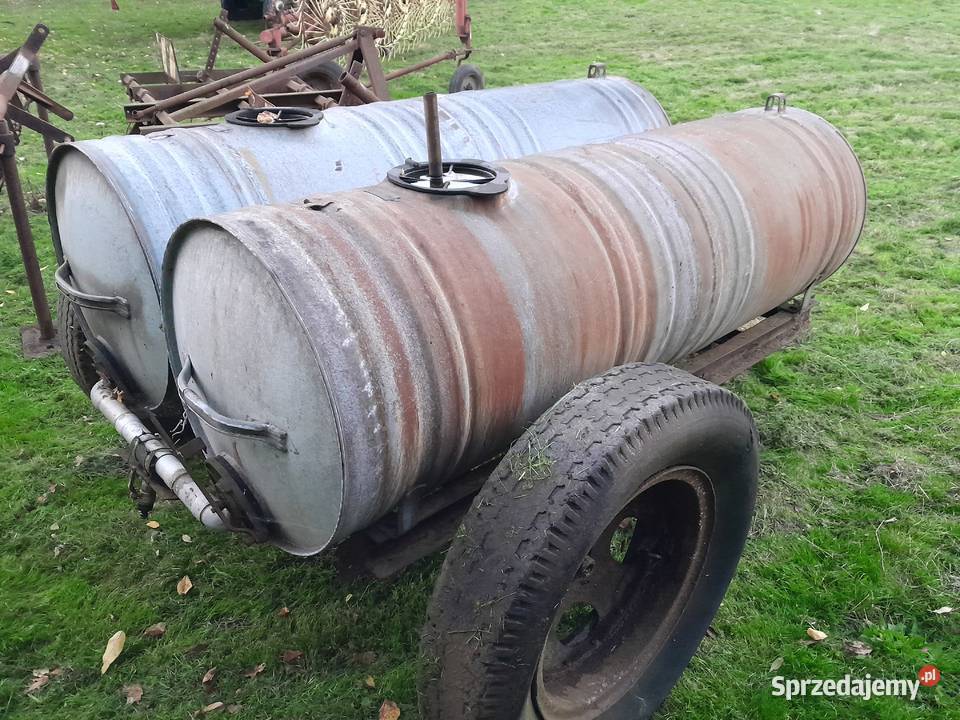Beczkowóz BR6A beczka beczki 2 sztuki 630 litrów Dąbrowa Górnicza