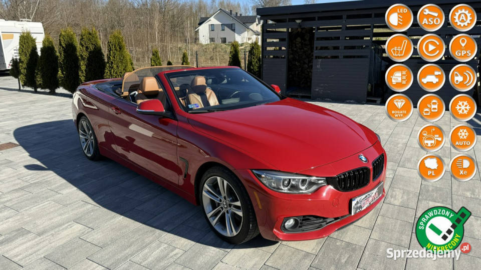 BMW 440 440i kabriolet 326 bezwypadkowy piękny Gdańsk