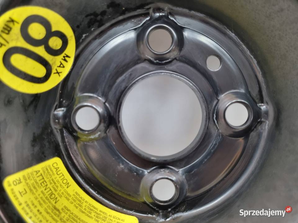 KOŁO DOJAZDOWE Kia Rio II Hyundai i20 12580 D15 Chełm sprzedam