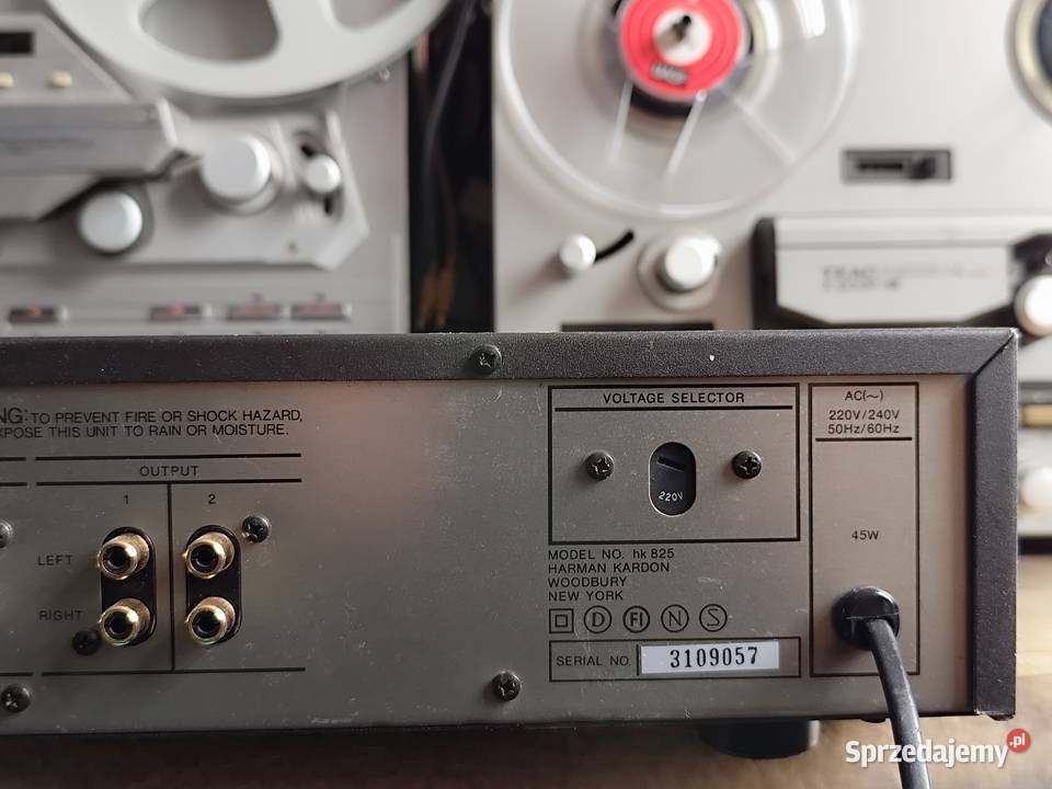 przedwzmacniacz Harman Kardon HK 825 Wzmacniacze i pokrewne