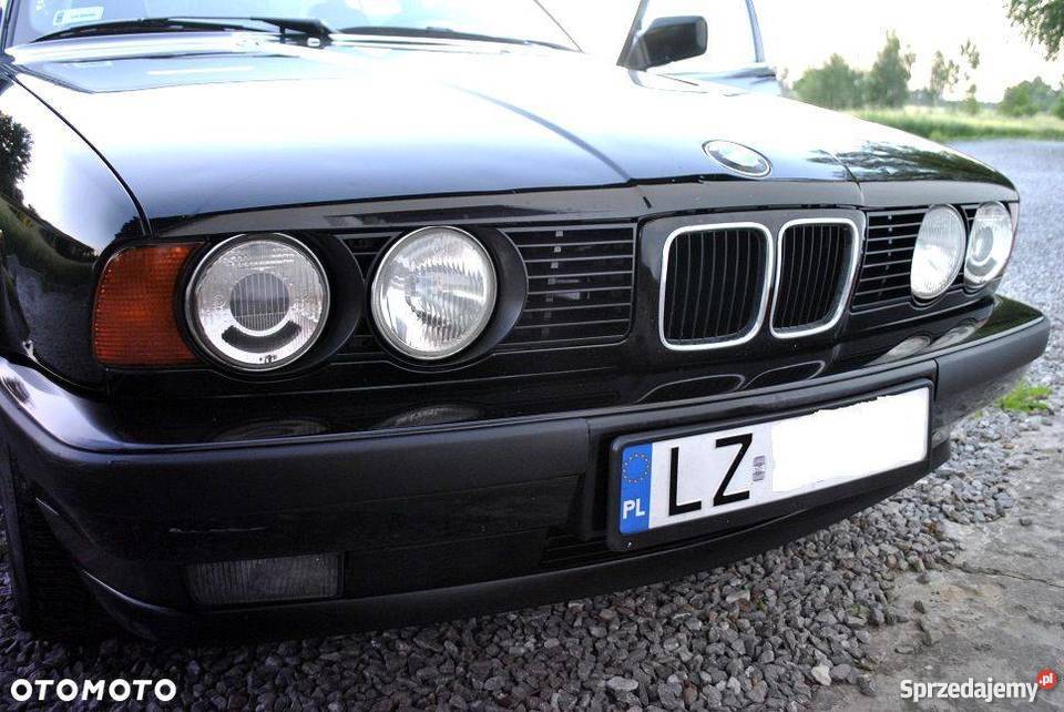 BMW seria 5 e34 20 150 czarna skory sedan Sedan / Limuzyna BMW Zalesie