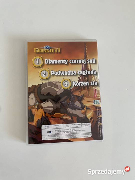 DVD dysk GORMITI Warszawa