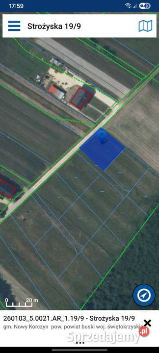 Działki Budowlane Busko Strożyska Media Super