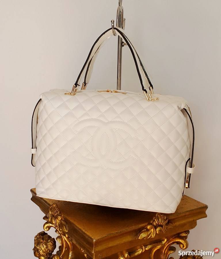 CHANEL TOREBKA CC ŁAŃCUSZKI PIKOWANA CHANELKA Na ramię  Bydgoszcz