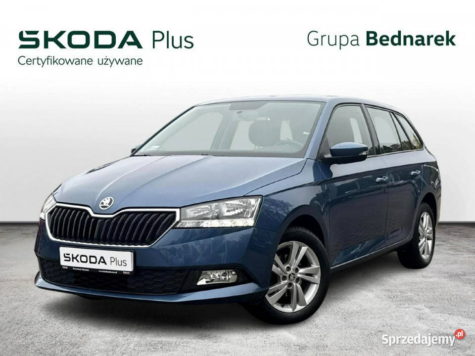 koda Fabia Bezwypadkowy Salon Polska Serwis ASO Rok produkcji 2021 Łódź