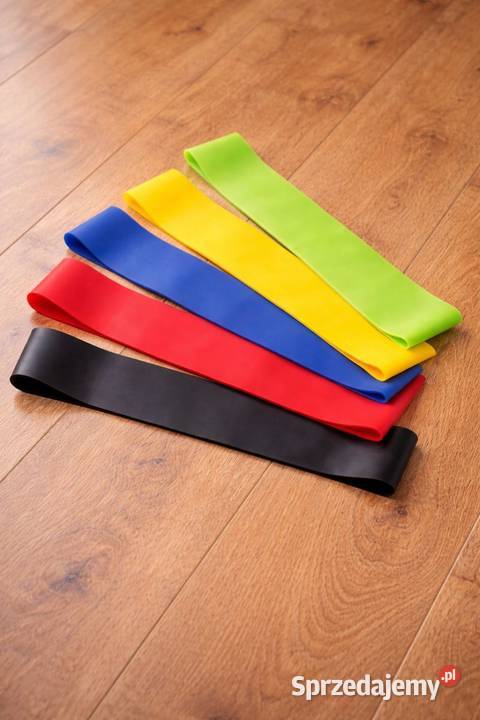 Gumy oporowe do ćwiczeń w domu Sprzęt do ćwiczeń Kraków