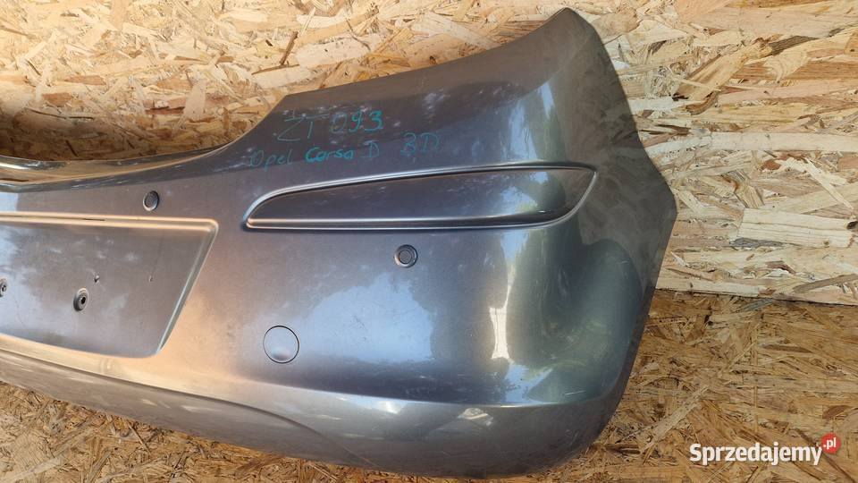 OPEL CORSA D 3D ZDZDERZAK TYŁ TYLNY ORYGINALNY Słowikowo