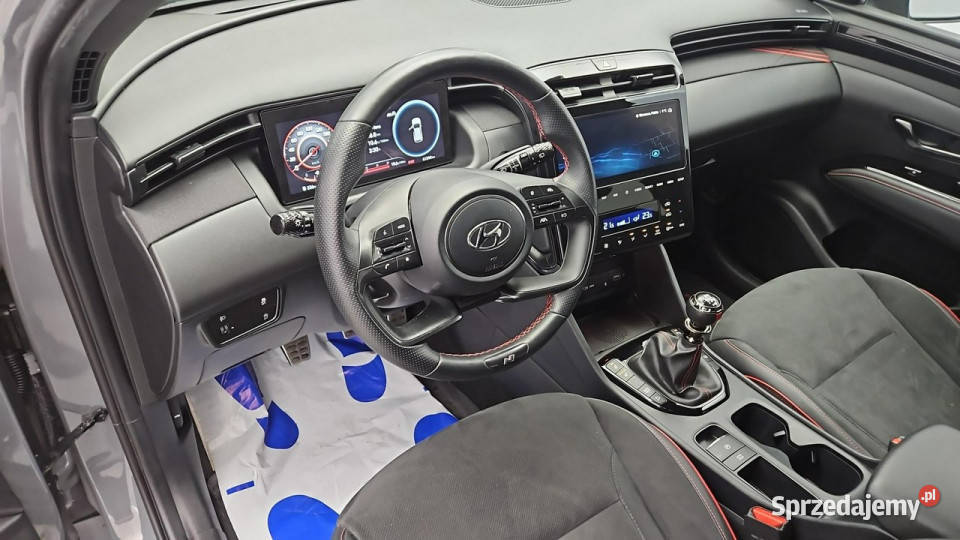 Hyundai Tucson 16 TGDi N Line 2WD Z Polskiego komputer pokładowy mazowieckie Warszawa