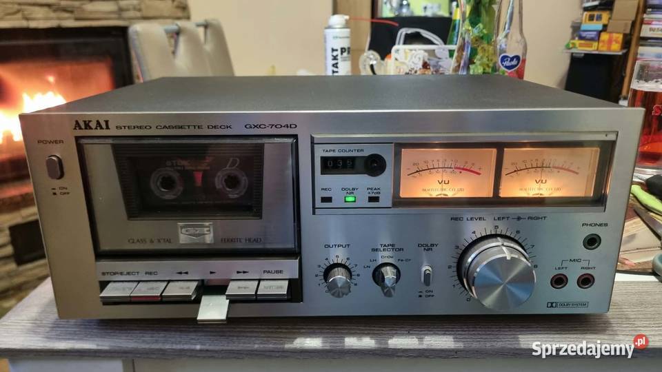 Magnetofon kasetowy Akai GXC704D 2Head Made in
