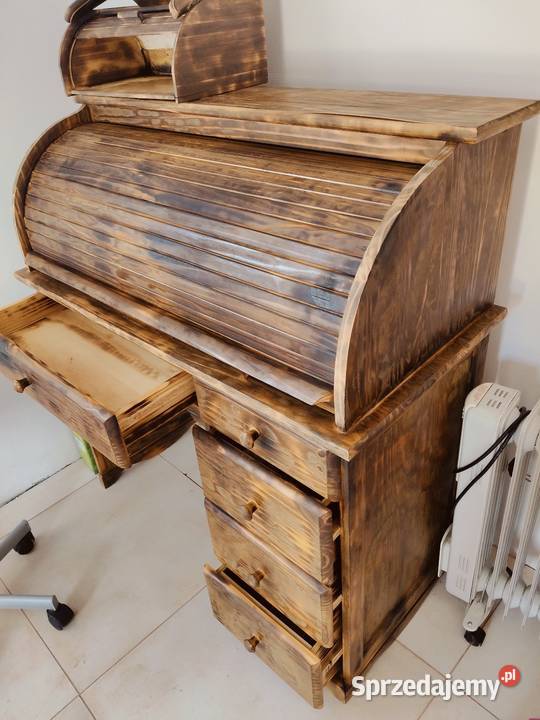 Sekretarzyk biurko stary mebel vintage Sandomierz