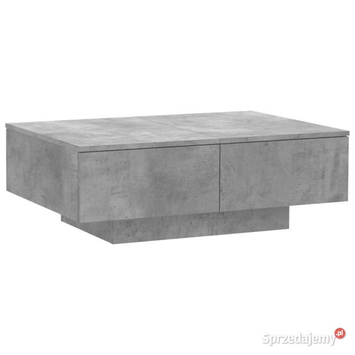 vidaXL Stolik kawowy szarość betonu 90x60x31 mazowieckie Warszawa sprzedam