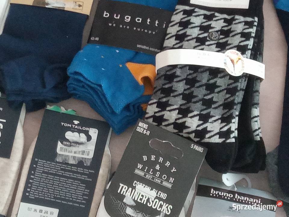 BENCH skarpetki męskie czarne 5 par 50 r 3946 małopolskie