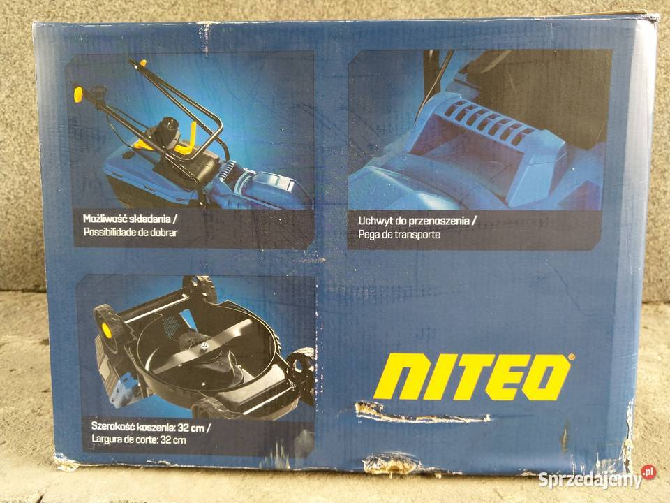 NAJTANIEJ Kosiarka Elektryczna 1200W Kosz 30L śląskie Zabrze