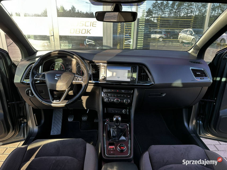 Seat Ateca Full LED Alkantara Kamera Grzane nieuszkodzony sprzedam
