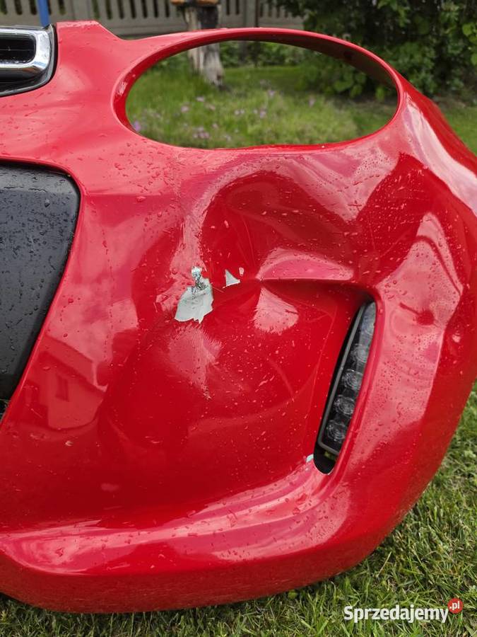 Zderzak do citroen c1 2021 czerwony z halogenami śląskie Częstochowa