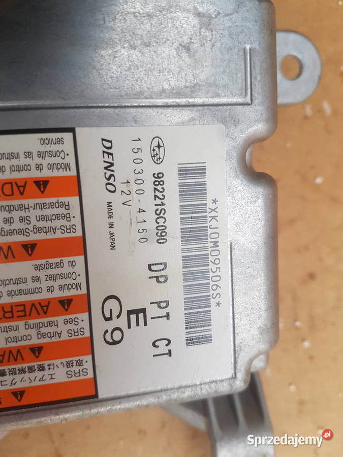 Subaru Forester 3 SH moduł sterownik poduszek Części Legnica