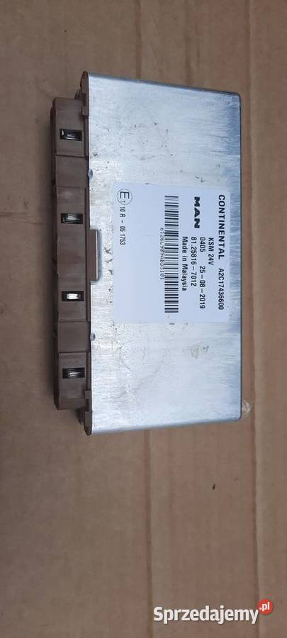 Sterownik KSM MAN 81258167012 ciężarowe Układ elektryczny świętokrzyskie Staszów