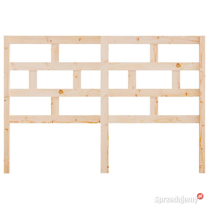 Wezgłowie łóżka 126x4x100 lite drewno sosnowe mazowieckie Warszawa sprzedam