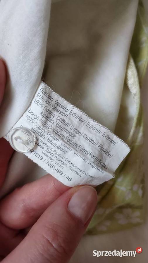 Letnia spódnica w kwiatuszki z bawełny z małopolskie Olkusz