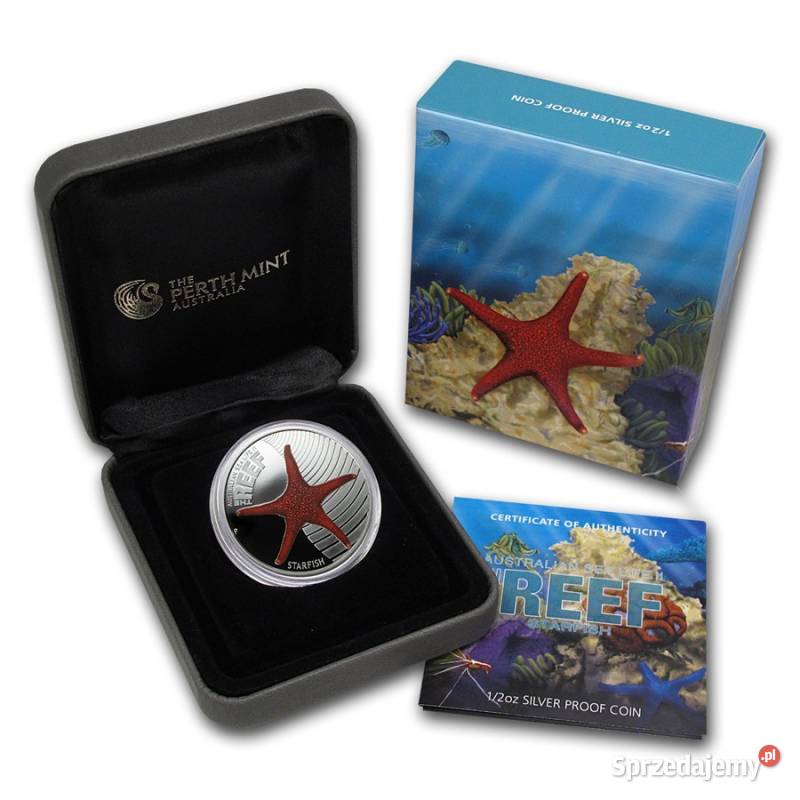 RozgwiazdaSrebrna moneta kolekcjonerska z serii Warszawa sprzedam