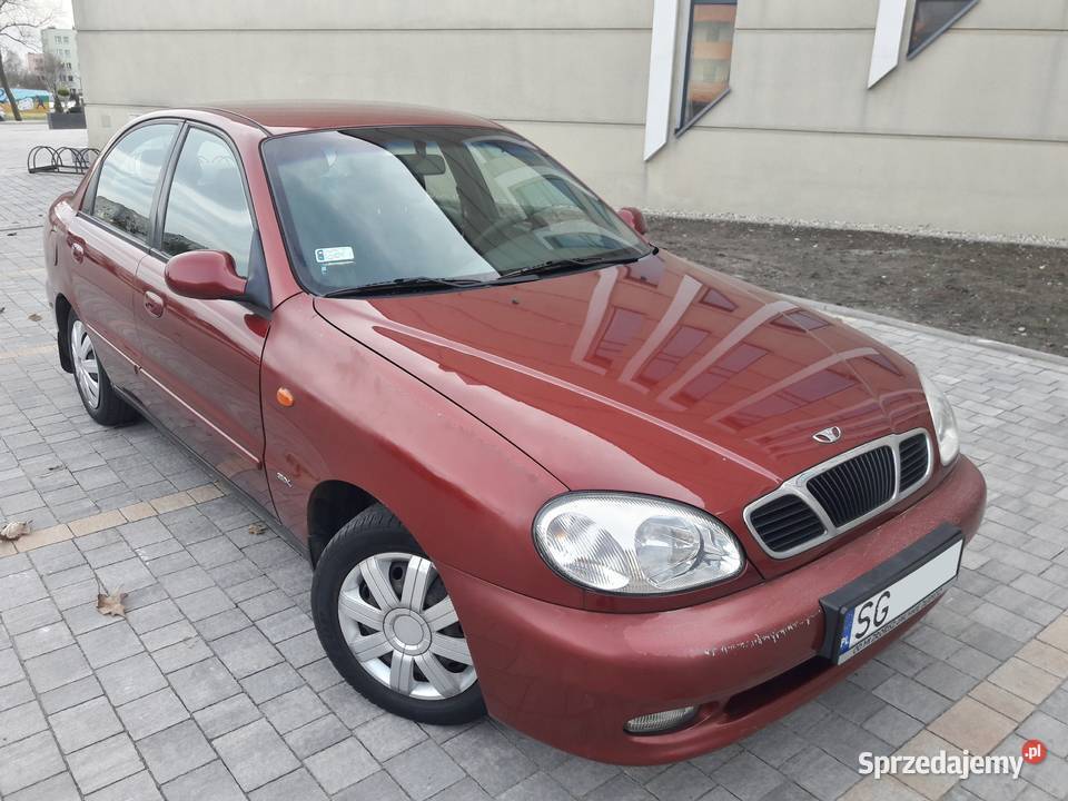 DAEWOO LANOS SX 16 16V LPG 2000r 77kW Rok produkcji 2000 śląskie Gliwice