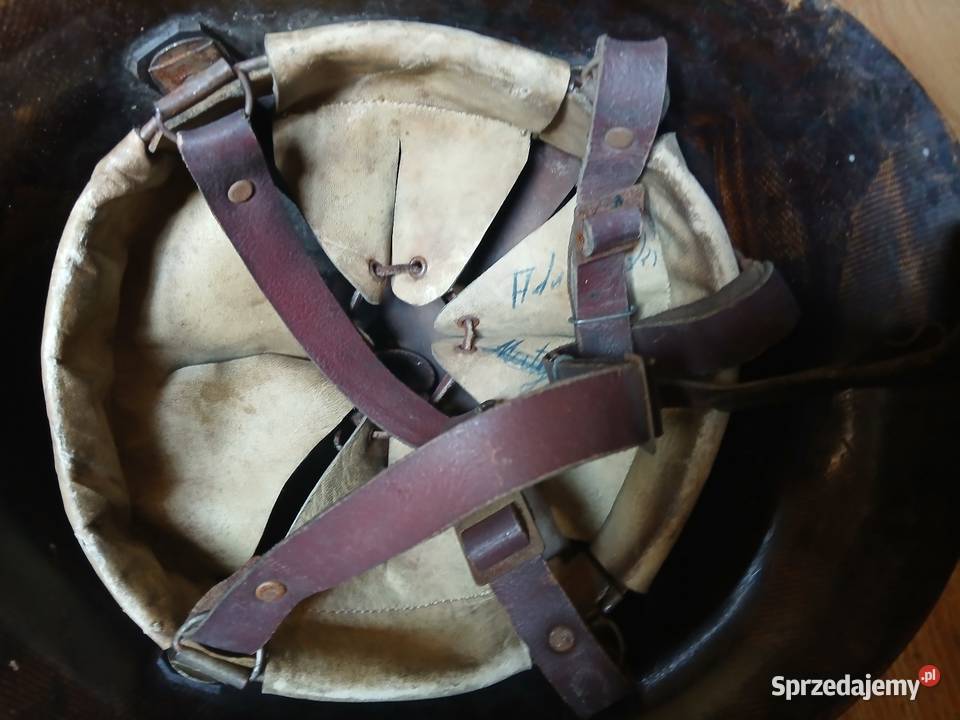 Helm strażacki z PRL u małopolskie Kraków