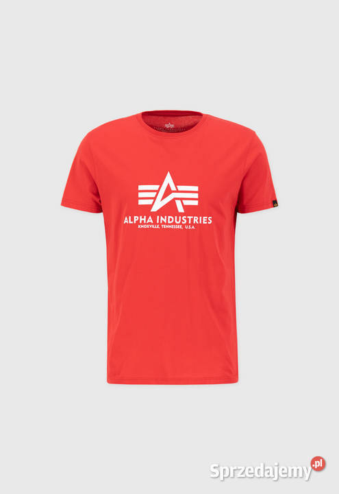 Alpha Industries TSHIRT BASIC duże logo różne Rozmiar L Warszawa