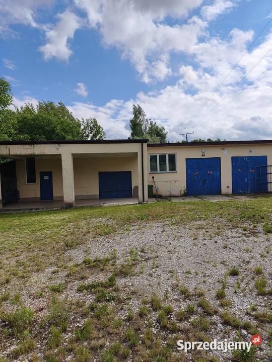 Sprzedaż budynek usługowowarsztatowy z działką Rudki