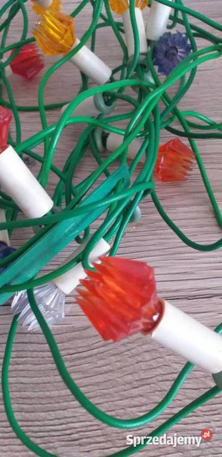 Światełka choinkowe prl łódzkie Przedbórz