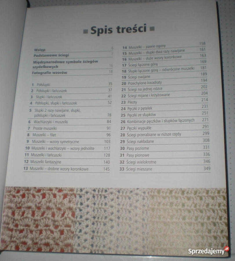 KSIĘGA WZORÓW SZYDEŁKOWYCH Wrocław