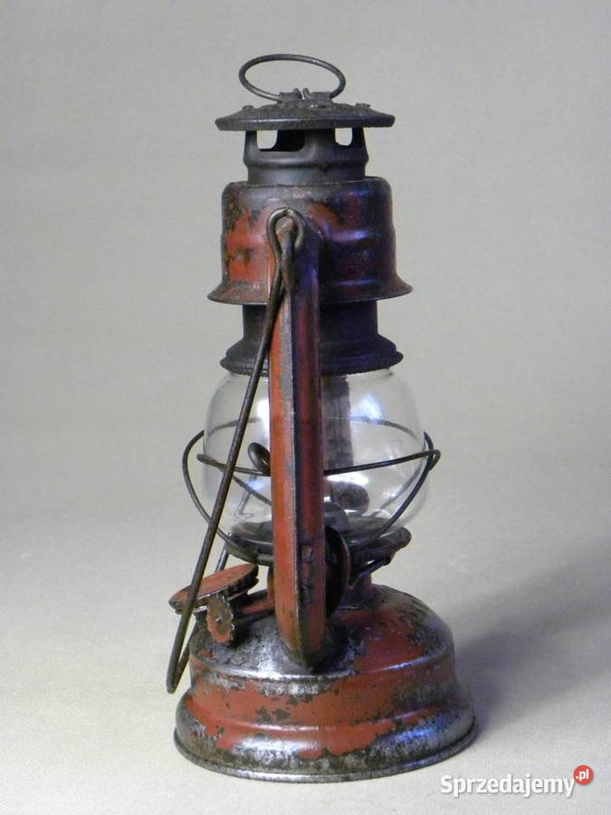 Polska lampa naftowa Jupiter 0 Huta Silesia Antyki