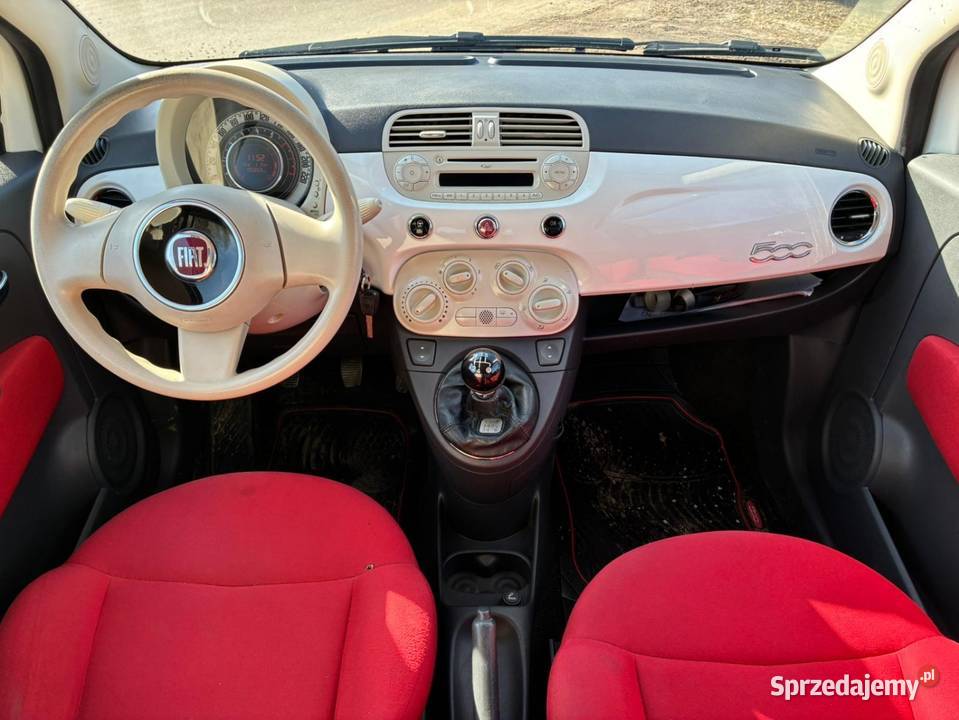Fiat 500 niski przebieg 500 Ławki