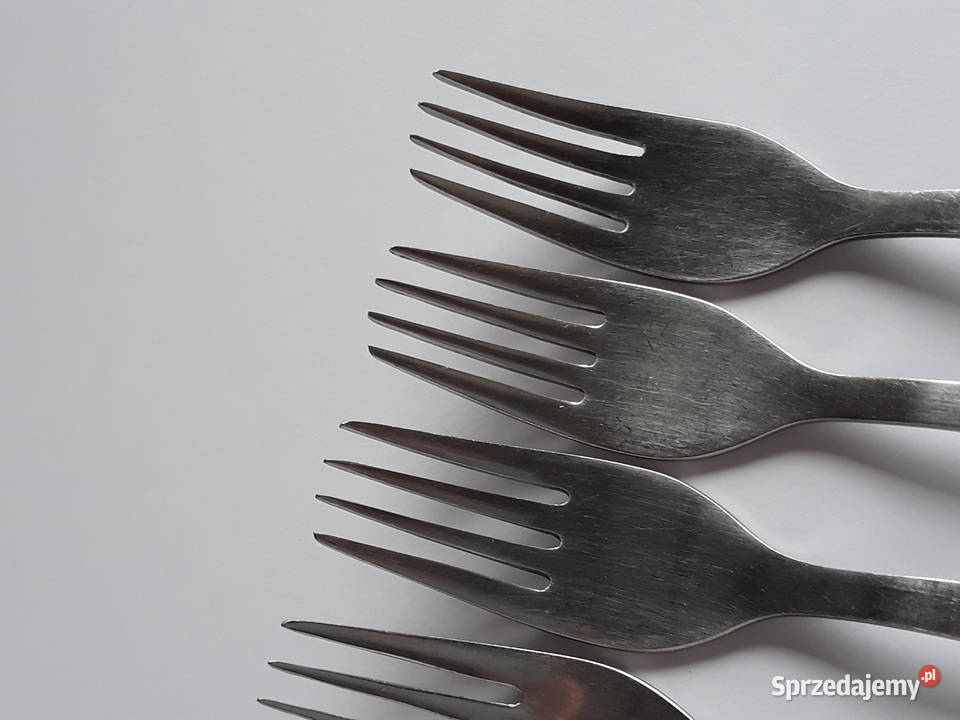 Widelce obiadowe 2 KONWALIE Gerlach sztućce PRL Dąbrowa Górnicza