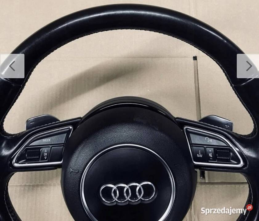 AUDI A5 S5 KIEROWNICA PODUSZKA ŁOPATKI KOMPLET Starogard Gdański