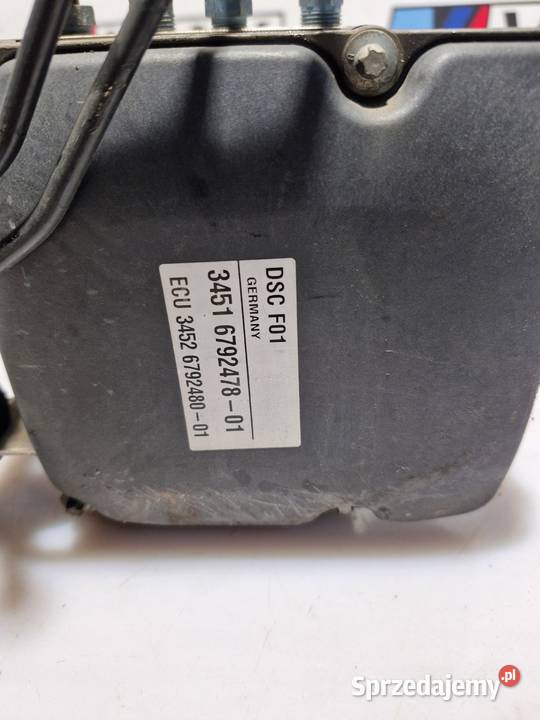 BMW 7 F01 F02 POMPA HAMULCOWA ABS STEROWNIK osobowe