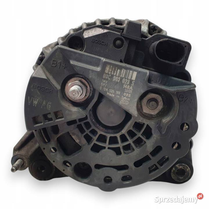 ALTERNATOR Audi A1 VW Golf 6 14 TSI Bosch osobowe Chełm