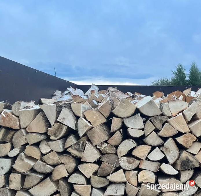 Różne rodzaje drewna opałowegokominkowego Leleszki