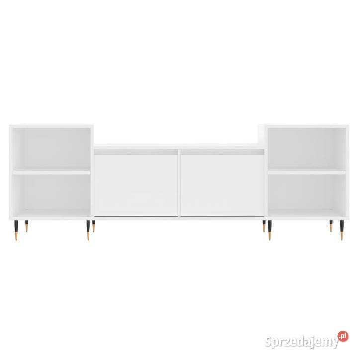 Szafka pod TV biała 80x36x50 materiał Warszawa