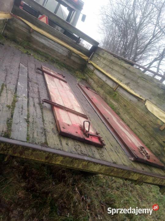 Przyczepa Tim 5t wywrotka na tył przyczepa Wąbrzeźno