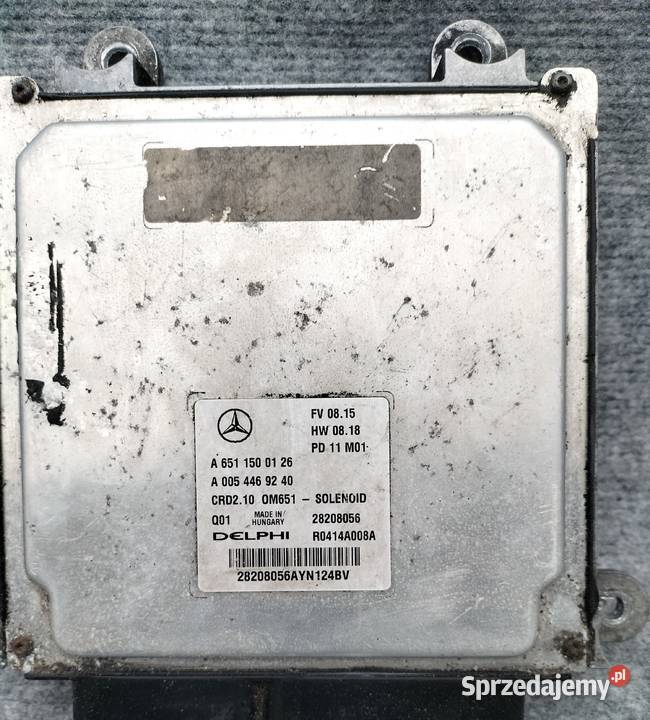 Mercedes W212 W204 CDI sterowniki silnika sprzedam