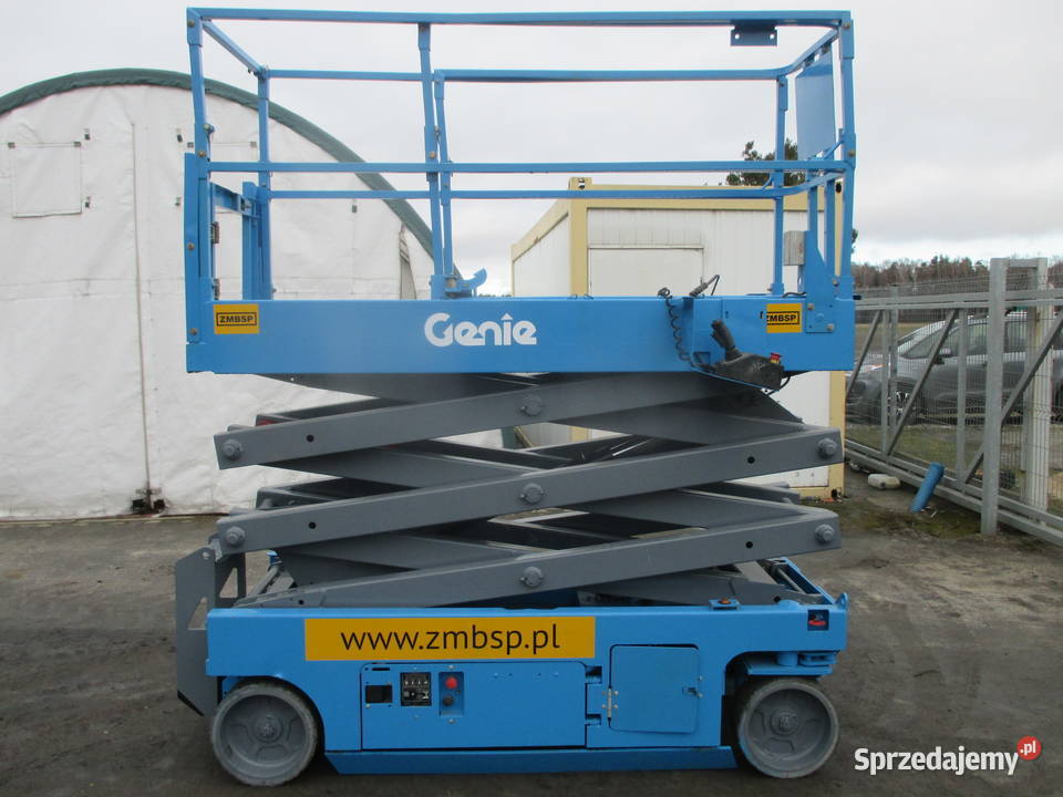 Podnośnik nożycowy 8 m Genie GS2032 Rok produkcji 2016 wielkopolskie Pleszew sprzedam