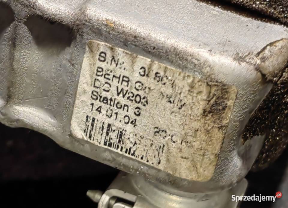 Nagrzewnica Mercedes CLK w209 sprzedam