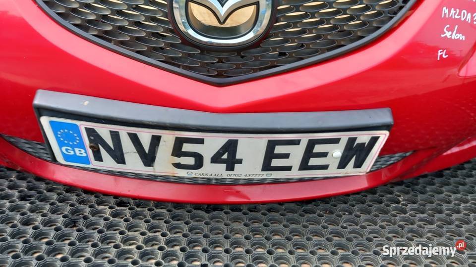 MAZDA 3 BK LIFT SEDAN ZDERZAK PRZÓD 27Y A3A osobowe Zbierkowo