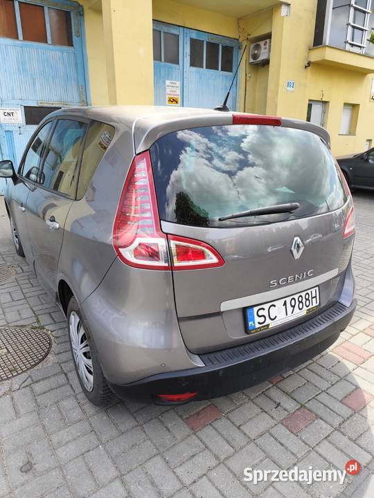 Renault Scenic 3 2009 ZADBANY USZKODZONY uszkodzony śląskie Częstochowa