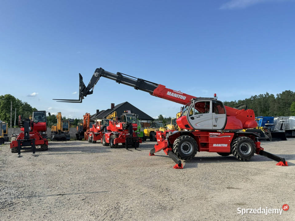 pozostałe Manitou MRT 2150 ROTO Ładowarka Widełki