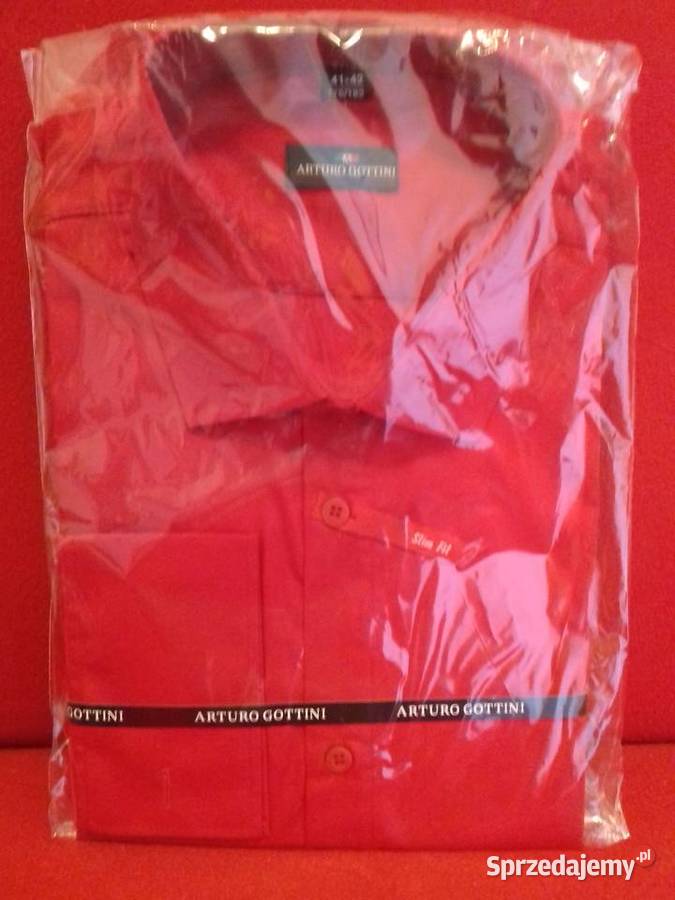 Koszula Arturo Gottini długi rękaw slim fit Rozmiar XL mazowieckie Warszawa